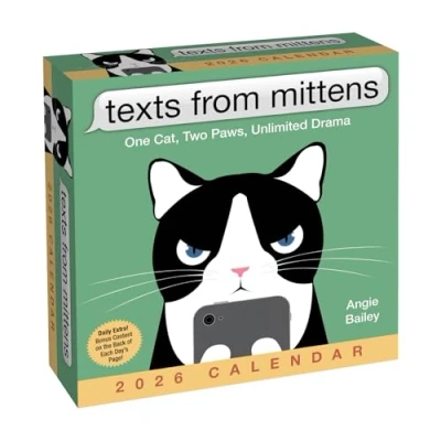 Image of Texts from Mittens the Cat 2026 Day to Calendar