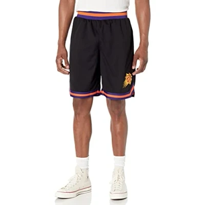 Image of Ultra Game NBA Phoenix Suns Mens Woven Basketball Shorts, Team Color, Large