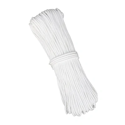 Image of 2mm Roman Blind Cord, 20 Meters White Braided Cord String Picture Lift Shade Hanging Nylon Frame for Crafts Blinds