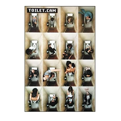 Image of Close Up TOILET.CAM POSTER (61cm x 91,5cm) + a surprise poster!