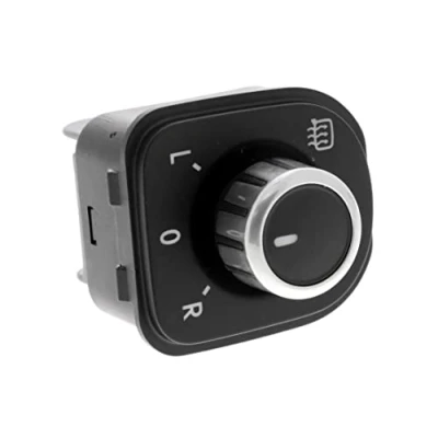 Image of 3C8959565CXSH, 5K2959565, 5K2959565XSH Switch, mirror adjustment VEMO V10 73 0499 Driver side VOLKSWAGEN: GOLF 6, Passat B7 Variant, Saloon