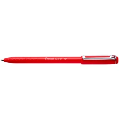 Image of Pentel iZee 1.0mm Ballpoint Red Ink Pack of 12
