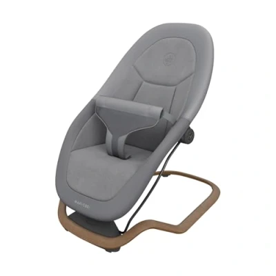 Image of Maxi Cosi Dove, Baby Bouncer, 0 3 Years, 15 kg, Lightweight Foldable, Portable, Natural Bouncing, Recline Positions, Eco Care 100% Recycled Fabrics, Elegance Graphite