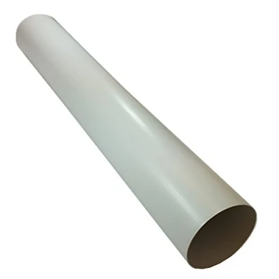 Image of Kair Plastic Ducting Pipe 150mm 6 inch / 1 Metre Long Length Rigid Straight Duct Channel