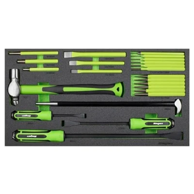Image of Siegen by Sealey 23pc Pry Bar, Hammer &amp; Punch Set with Tool Tray S01279