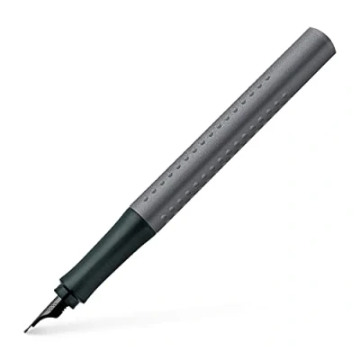 Image of Faber Castell Grip Edition F Fountain Pen Anthracite, 140947