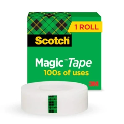 Image of 3M TS 170018 810 Scotch Magic Tape, Invisible Tape Matt, 19mm x 33m