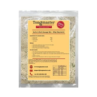 Image of Garlic &amp; Herb Sausage Mix 500g (5kg batch)