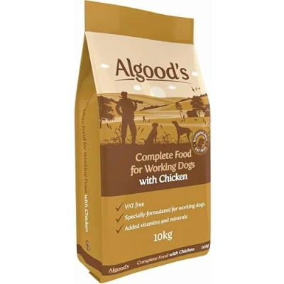 Image of Algoods Working Dog Food Complete Dry Chicken Flavour, 10 Kg