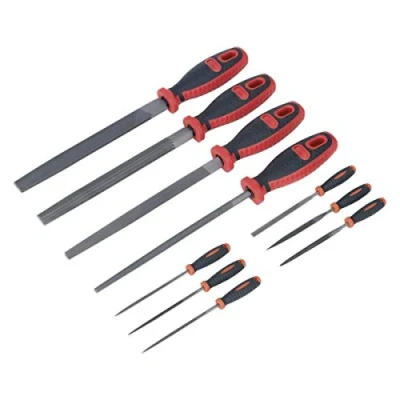 Image of Sealey Premier File Set 10pc Engineer&#039;s &amp; Needle