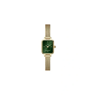 Image of Daniel Wellington DW00100653 Ladies Quadro Micro Gold 16mm Watch