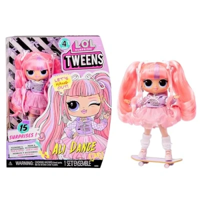 Image of L.O.L. Surprise Tweens Series 4 Fashion Doll ALI DANCE Unbox 15 Surprises and Fabulous Accessories Great Gift for Kids Ages 4+