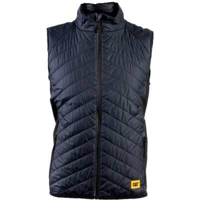 Image of Caterpillar Trades Hybrid Body Warmer Navy Large