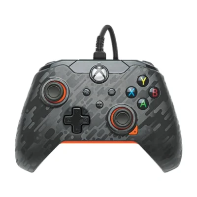Image of PDP Officially Licensed Microsoft: Wired Controller Atomic Carbon + 1 Month Xbox Live (Xbox Series X/S)
