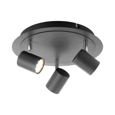 Image of Tarik Ceiling Spotlight Clusters Anthracite 3xGU10