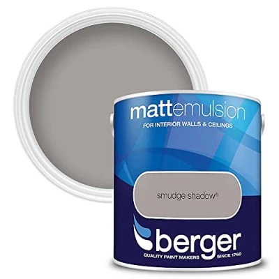 Image of Berger Matt Emulsion 2.5L Smudge Shadow