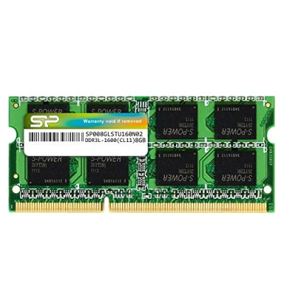 Image of Silicon Power 8GB DDR3 1600MHz (PC3 12800) 240 pin CL11 1.35V SODIMM Laptop Memory Module Low Voltage and Saving