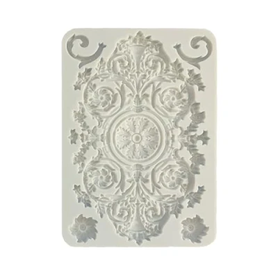 Image of Stamperia International KFT Silicon Mould A5 Sir Vagabond in Fantasy World Freeze, Grey, 6 x 8