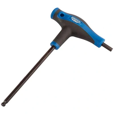 Image of Draper Soft Grip &#039;T&#039; Handle Hexagon and Ball End Key, 5.0mm