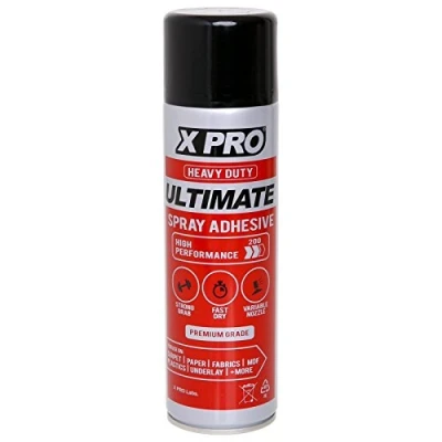Image of XPRO Ultimate Heavy Duty Spray Adhesive 500ml