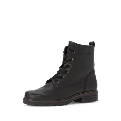 Image of Gabor Women&#039;s Lace Up Ankle Boots, Best Fitting, Black (black 01), 7 UK