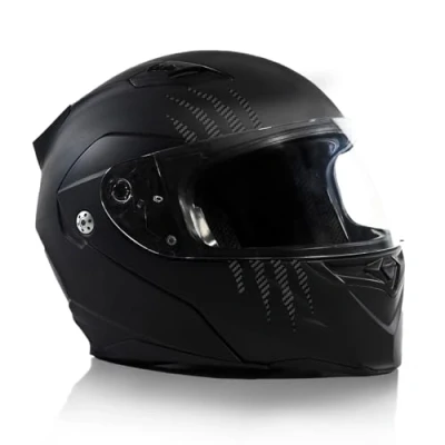 Image of Finest Folia K173 Motorcycle Helmet Scratch Stickers, Set of 2, 7.5 x cm, Carbon