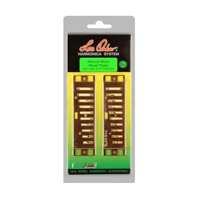 Image of Lee Oskar 797153 Harmonic Minor Tuning Plates/Reed Plates, C