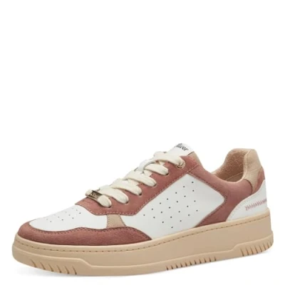 Image of s.Oliver Women&#039;s 5 23610 42 Sneaker, Dk Rose Comb, 3.5 UK