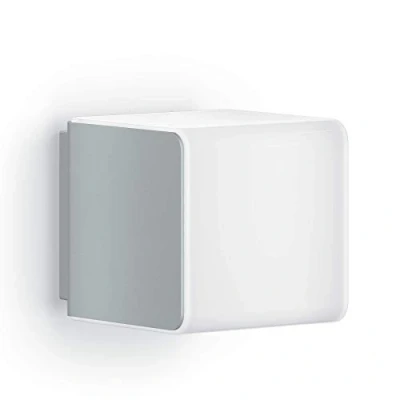 Image of Steinel Outdoor Light L 830 SC Silver, LED Wall Light, 160 Motion Detector, Networkable, can be Operated via Bluetooth App, 9.1 W