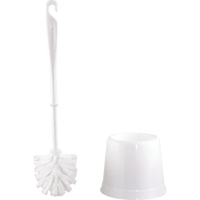 Image of Cotswold Plastic Turks Head Toilet Brush Holder Set