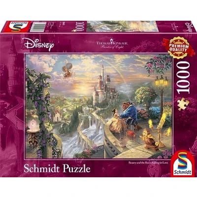 Image of Schmidt Spiele 59475 &quot;Beauty and the beast Puzzle (1000 Piece) Amazon Exclusive