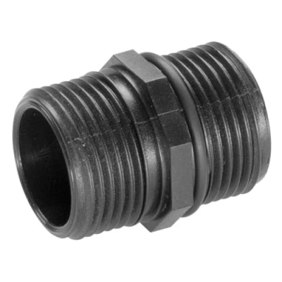 Image of Gardena Pump Connection Piece 33.3 mm: Transition for Connecting the to Hose System (1745 20)