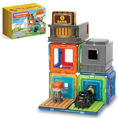 Image of Magformers Town Bank Set