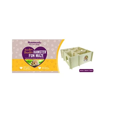 Image of Rosewood Boredom Breaker Hamster, Gerbil and Mouse Fun Maze Toy, Small