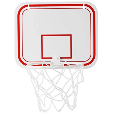 Image of Barabesty Sport Office Basketball Hoop Clip for Trash Can Game Small Board Waste Basket