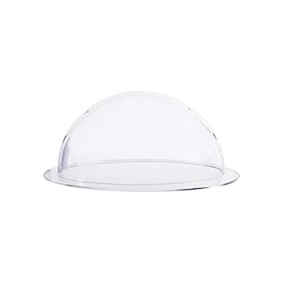 Image of HMF 46720 Acrylic Half Sphere with Edge and Hood for DIY, Diameter: 20 cm, Transparent