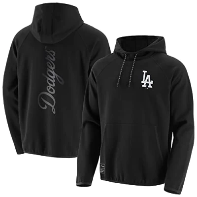 Image of Fanatics Men&#039;s NFL MLB Mono Hoodie, Dodgers (Black), XXL