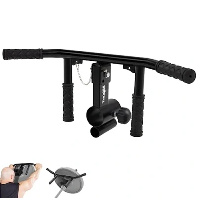 Image of Yes4All SQG5 T Bar Row Platform Full 360 Swivel &amp; Easy to Install Fits 2.5 cm Standard and 5 Olympic Bars, 4 Handles Adjustable