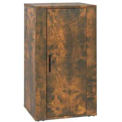 Image of vidaXL Sideboard Smoked Oak 40x33x70 cm Engineered Wood