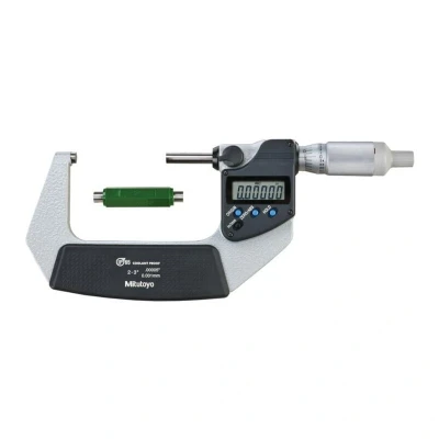 Image of Mitutoyo 293 346 30 Digimatic External Micrometer IP65 50mm 75mm/2&quot; 3&quot;