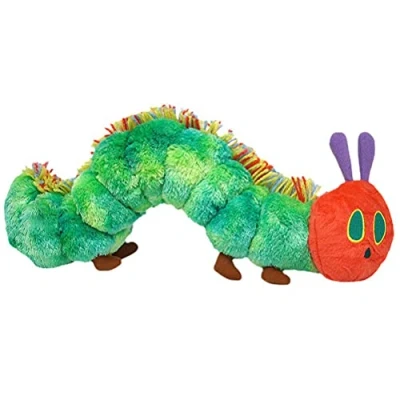 Image of Caterpillar Cuddly Toy, Very Hungry Toy Doll, Large Plush Baby Stuffed for Children&#039;s Day, Christmas, Girls, Boys, 15.7 Inches
