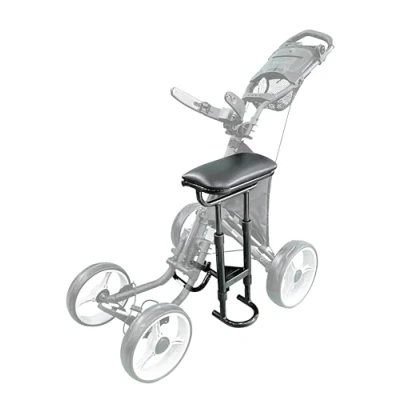 Image of CaddyTek Unisex Explorer And Caddylite 15.3 Removable Seat For Golf Carts, Black