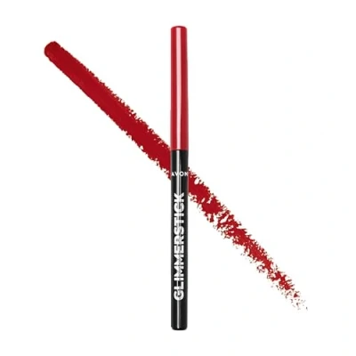Image of Avon Glimmerstick Lip Liner, Prevents Lipstick From Feathering, Long Lasting Finish, Defines and Contours, Ruby Shock