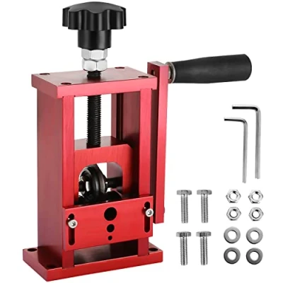 Image of Happybuy Wire Stripping Machine 1.5 20mm Cable Stripper Scrap Metal Recycle Manual Machine, Red