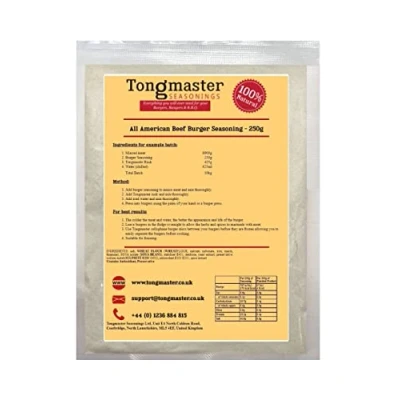 Image of All American Beef Burger Seasoning 250g