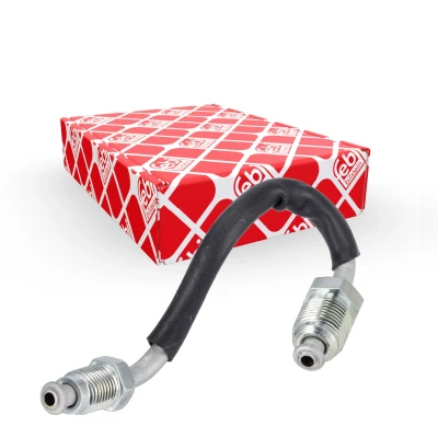 Image of 1K0611763D, 1K0611763E, 1K0611763F, 1K0611763G Brake Lines FEBI BILSTEIN 172799 Left Rear VOLKSWAGEN: Touran I, Golf Plus / Crossgolf, 5