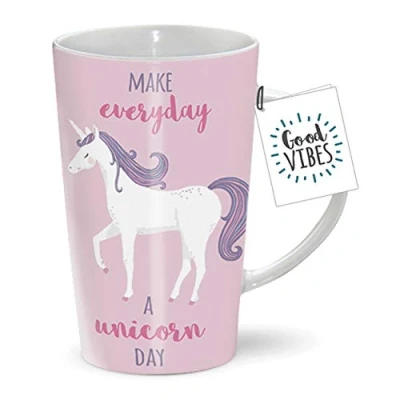 Image of Contemporary Latte Mug Unicorn Day (OH 74726)