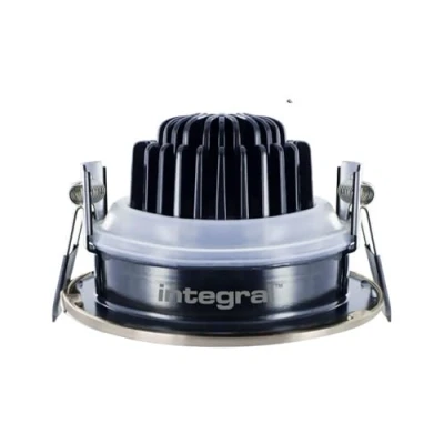 Image of Integral ILDLFR92C024 Luxfire Dimmable 11w Tilt Body only LED Downlight, IP65, 4000K, 920lm, 55