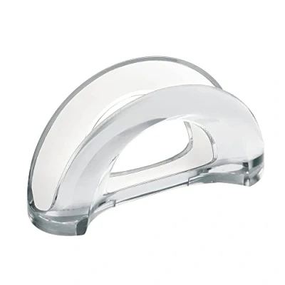 Image of Guzzini Napkin Holder, White, 18.4x7.2x9.6 cm