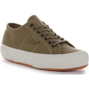 Image of Superga 2706 OG women&#039;s Trainers in Green